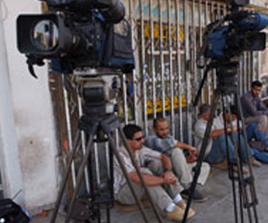 حماية نائب يعتدون على صحفيين في بغداد