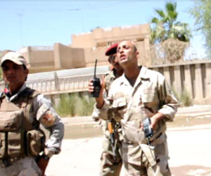 مقطع فديو يؤكد سيطرة عمليات بغداد (العسكرية) على حركة الاعلاميين