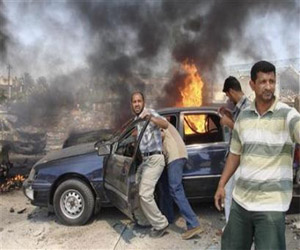 مجهولون يحرقون مبنى صحيفة محلية شرقي بغداد