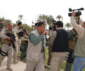 تواصل الإنتهاكات ضد الصحفيين في الموصل