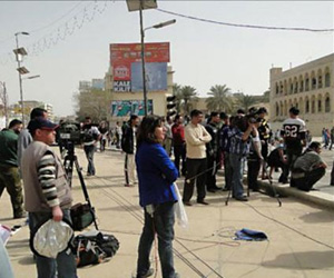 الفرقة 11 جيش عراقي تعاود نشاطها في قمع الصحفيين